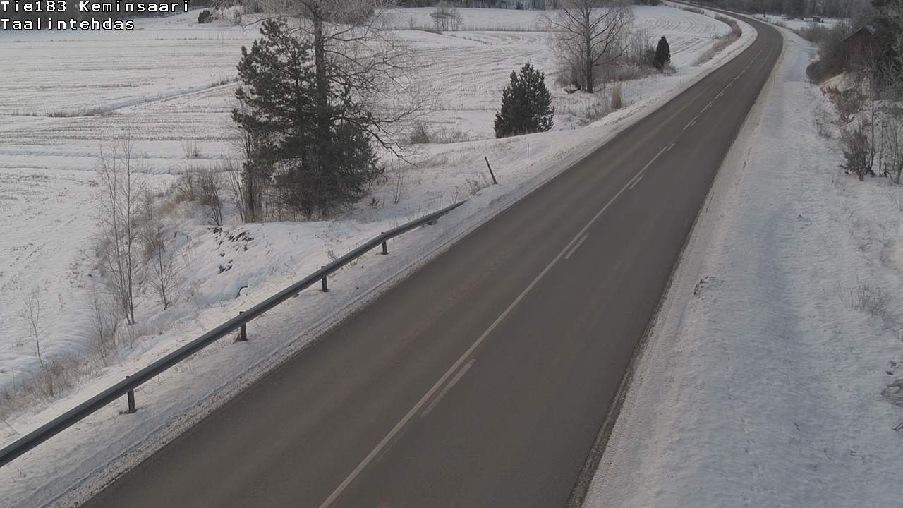 Weather Camera Image Road 183 Kemiönsaari, Taallintehdas, Kemiönsaari, Varsinais-Suomi