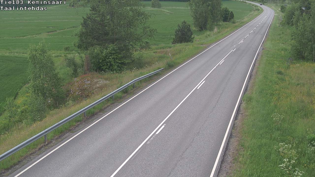 Weather Camera Image Road 183 Kemiönsaari, Taallintehdas, Kemiönsaari, Varsinais-Suomi