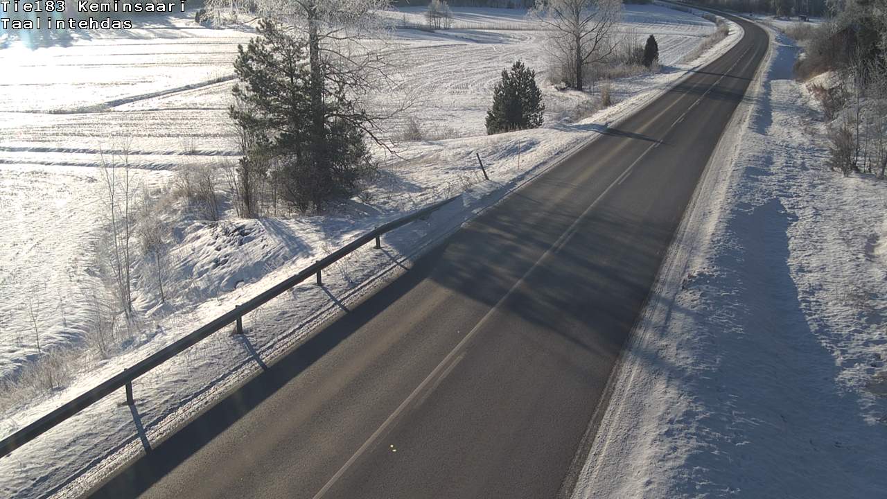 Weather Camera Image Road 183 Kemiönsaari, Taallintehdas, Kemiönsaari, Varsinais-Suomi