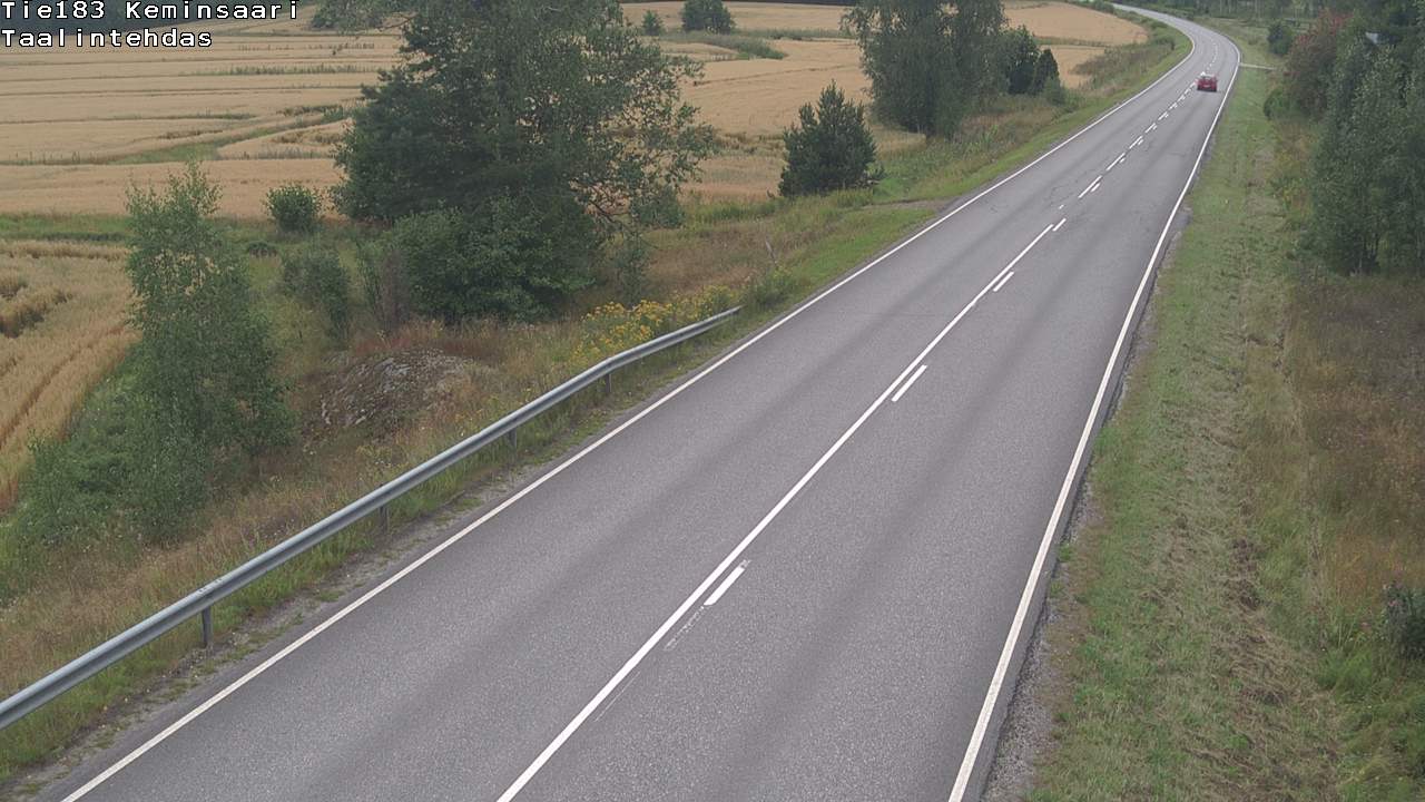 Weather Camera Image Road 183 Kemiönsaari, Taallintehdas, Kemiönsaari, Varsinais-Suomi