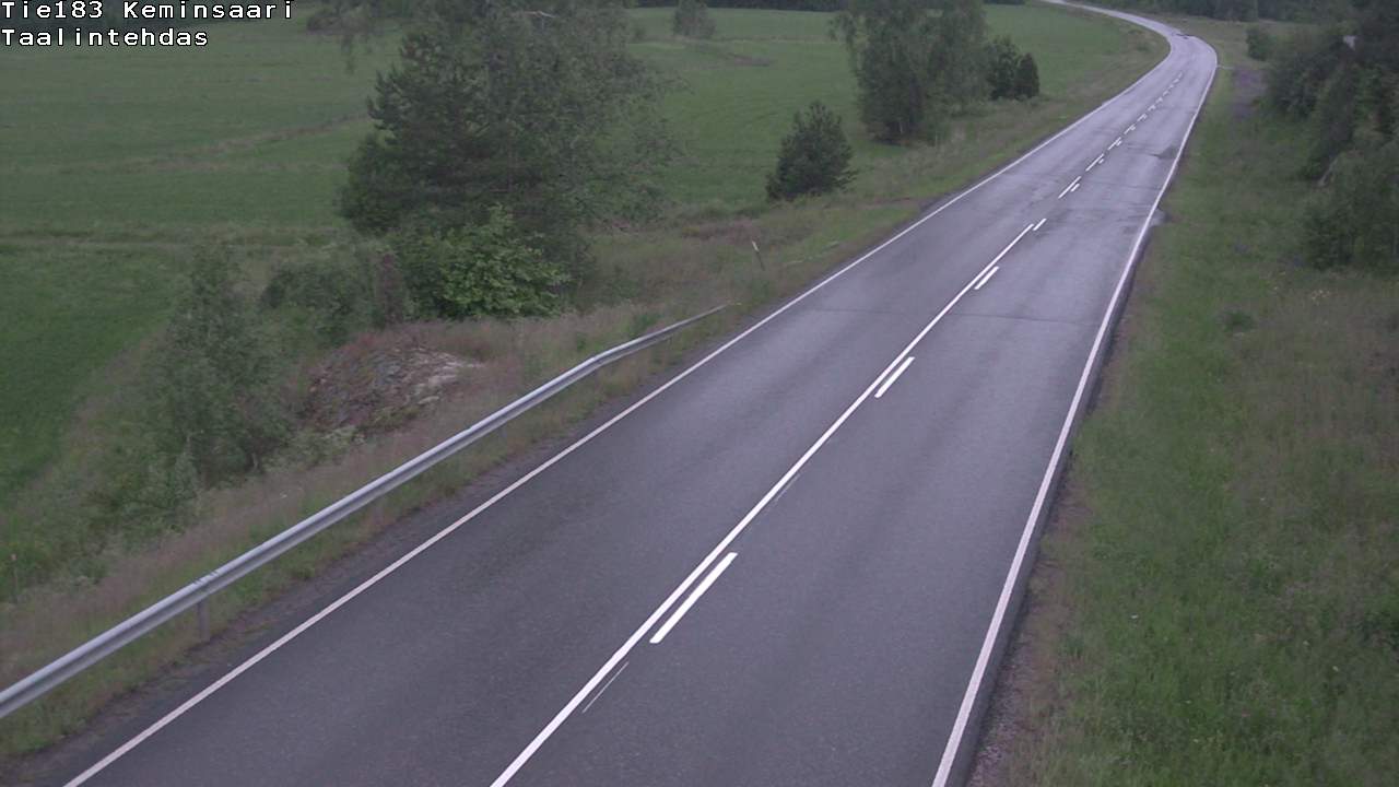 Weather Camera Image Väg 183 Kimitoön, Dalen, Kemiönsaari, Varsinais-Suomi