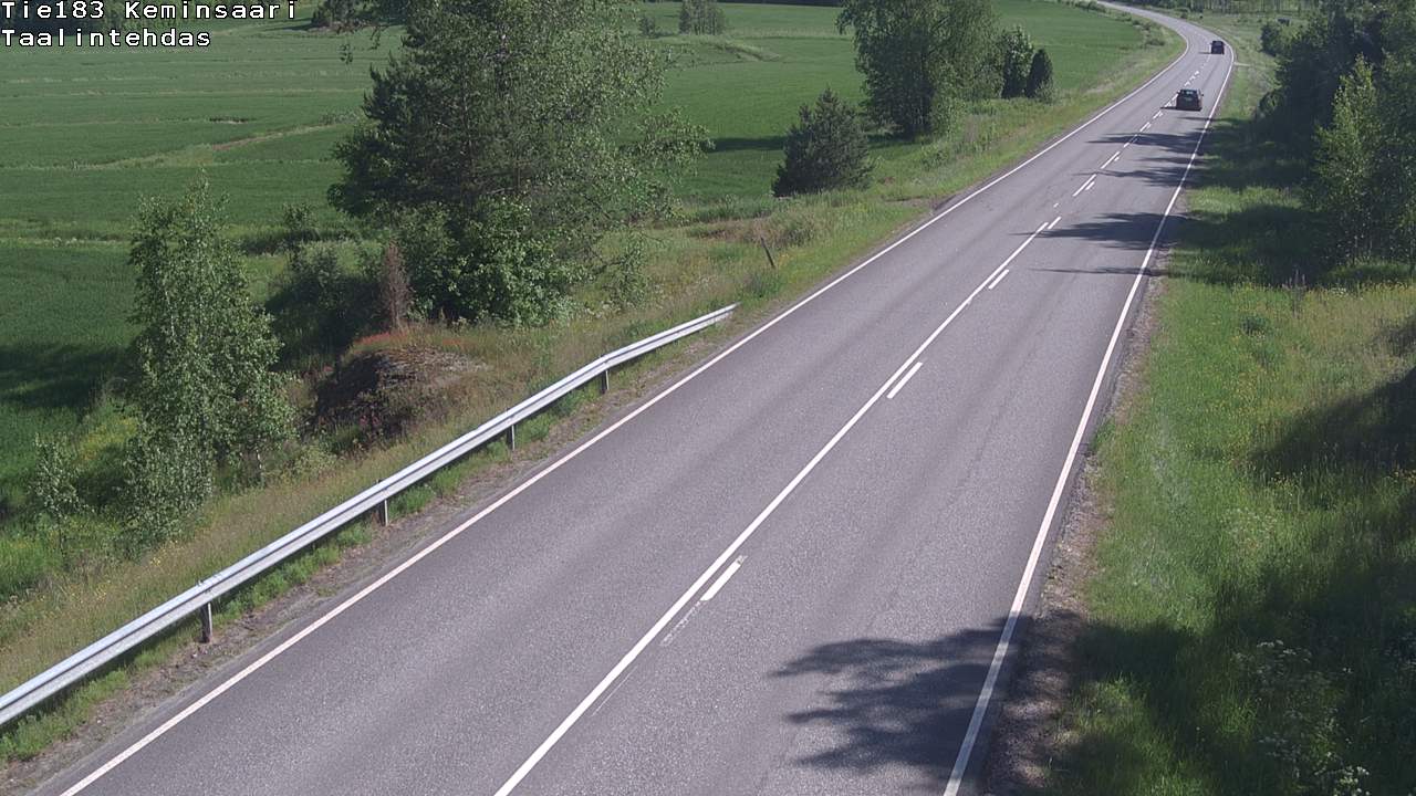 Weather Camera Image Road 183 Kemiönsaari, Taallintehdas, Kemiönsaari, Varsinais-Suomi