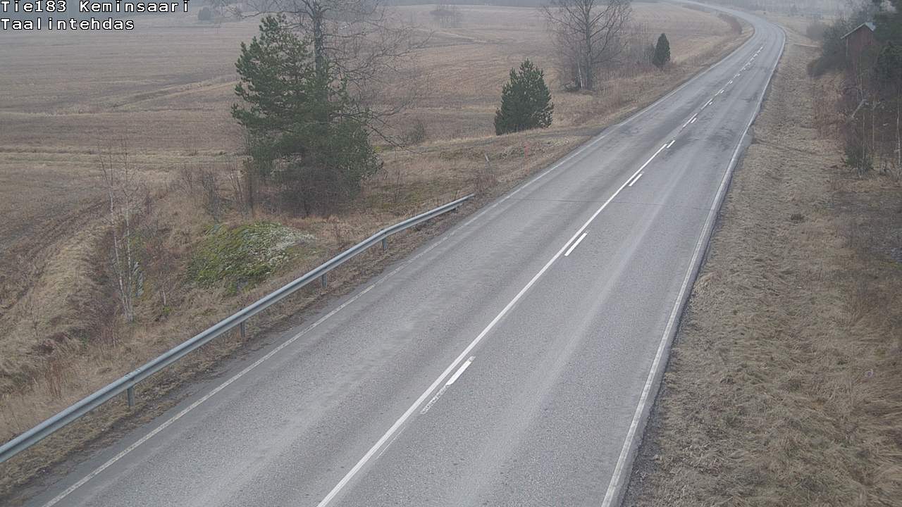 Weather Camera Image Road 183 Kemiönsaari, Taallintehdas, Kemiönsaari, Varsinais-Suomi