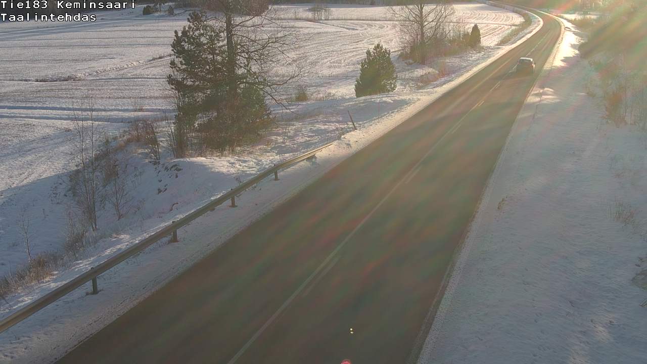 Weather Camera Image Road 183 Kemiönsaari, Taallintehdas, Kemiönsaari, Varsinais-Suomi