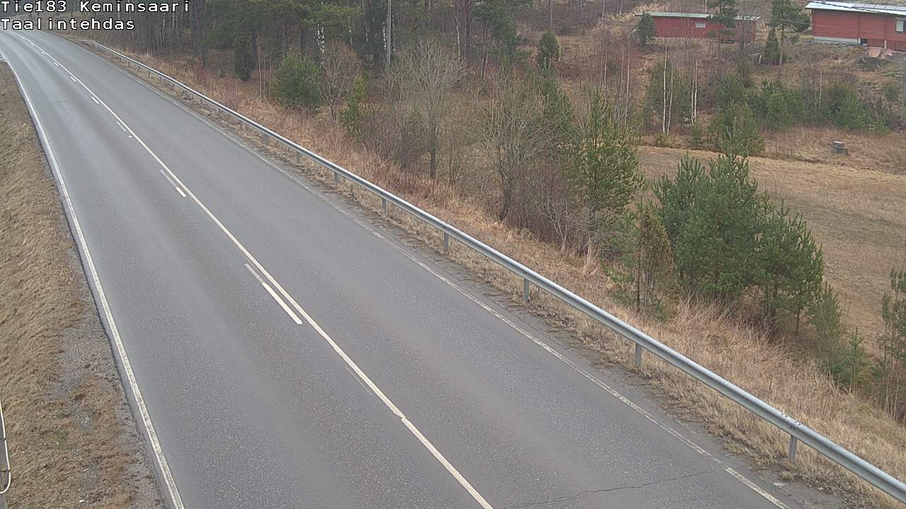 Weather Camera Image Road 183 Kemiönsaari, Taallintehdas, Kemiönsaari, Varsinais-Suomi