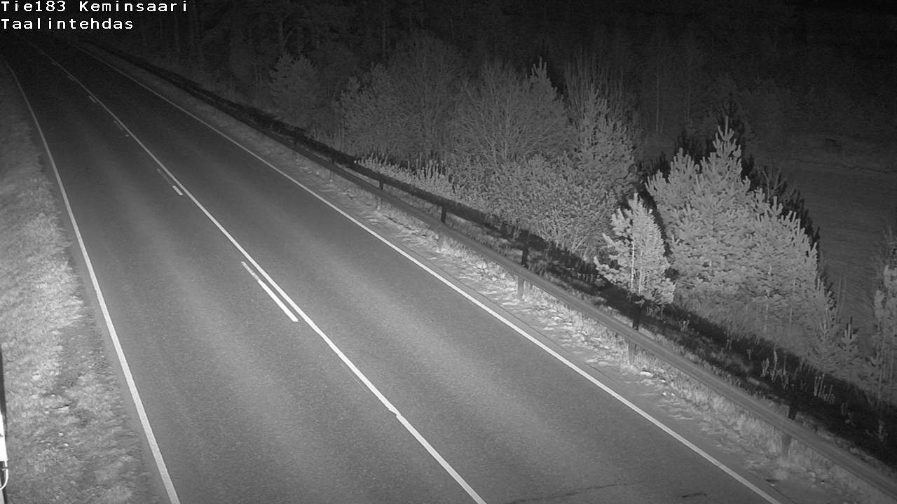 Weather Camera Image Väg 183 Kimitoön, Dalen, Kemiönsaari, Varsinais-Suomi