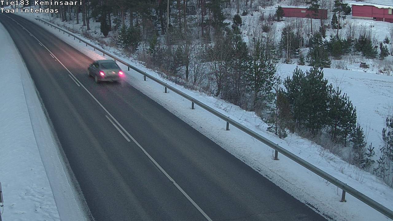 Weather Camera Image Väg 183 Kimitoön, Dalen, Kemiönsaari, Varsinais-Suomi