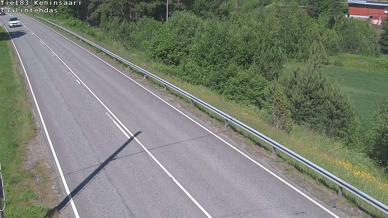 Weather Camera Image Road 183 Kemiönsaari, Taallintehdas, Kemiönsaari, Varsinais-Suomi