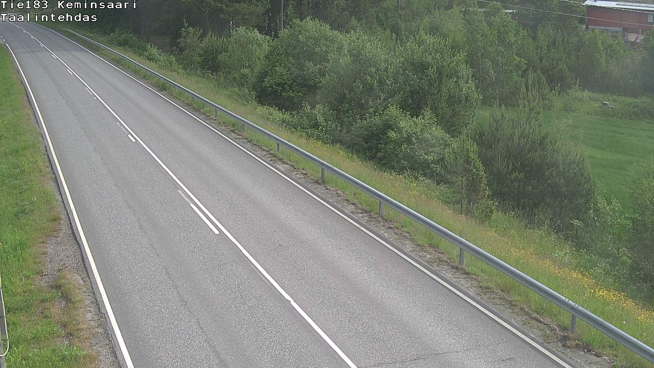 Weather Camera Image Väg 183 Kimitoön, Dalen, Kemiönsaari, Varsinais-Suomi