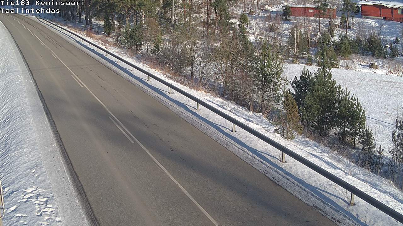 Weather Camera Image Road 183 Kemiönsaari, Taallintehdas, Kemiönsaari, Varsinais-Suomi