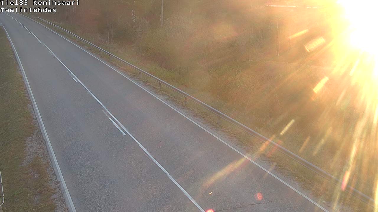 Weather Camera Image Väg 183 Kimitoön, Dalen, Kemiönsaari, Varsinais-Suomi