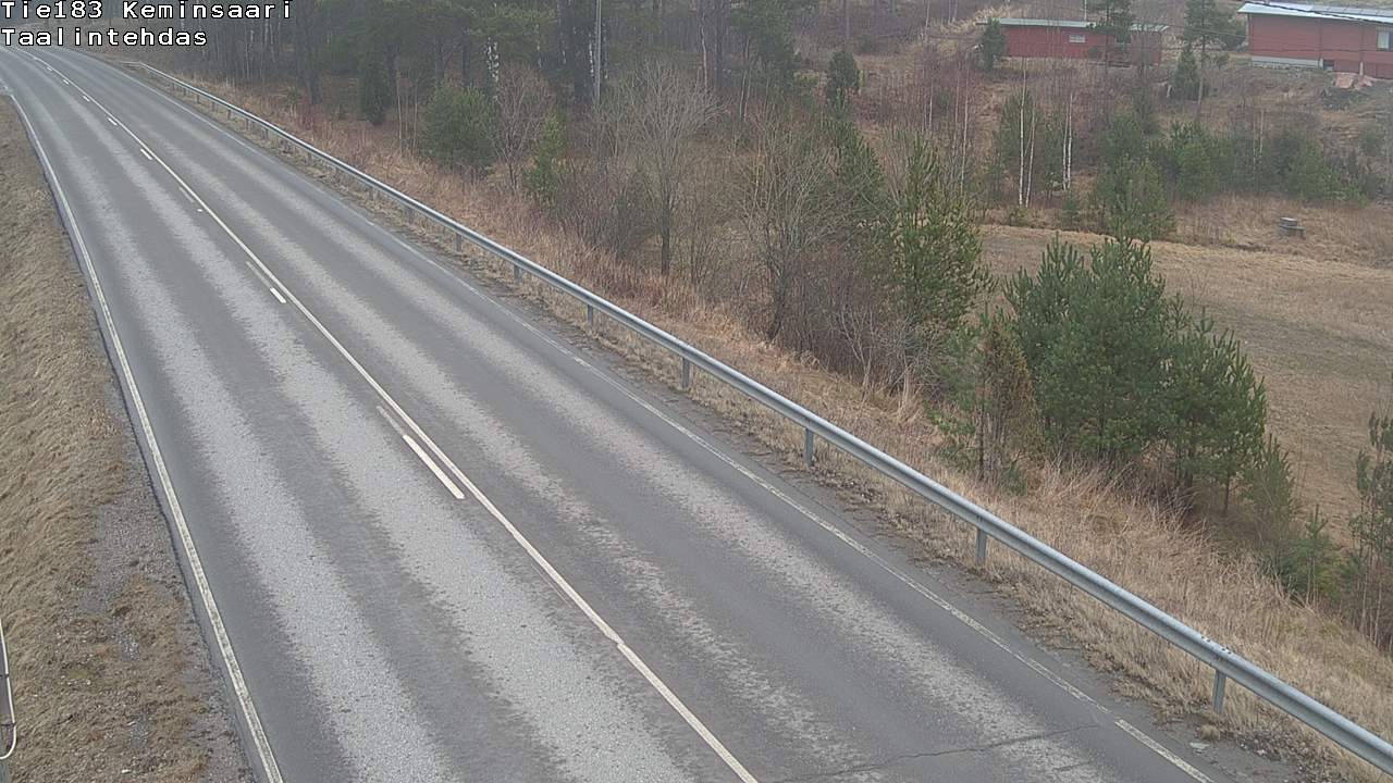 Weather Camera Image Road 183 Kemiönsaari, Taallintehdas, Kemiönsaari, Varsinais-Suomi