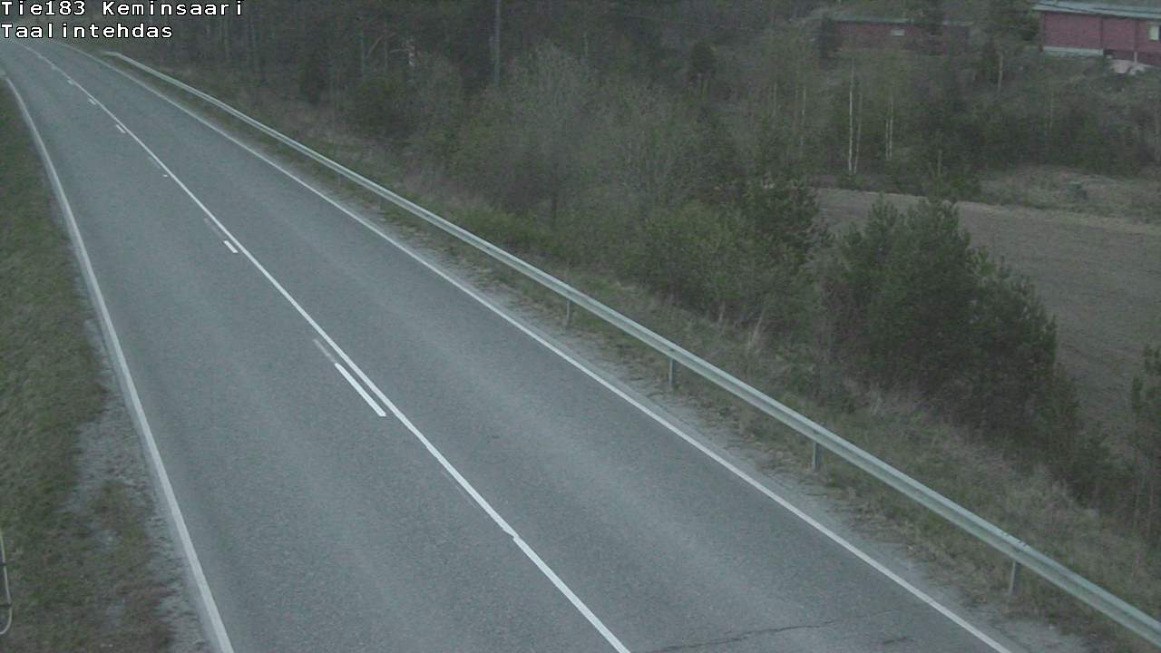 Weather Camera Image Road 183 Kemiönsaari, Taallintehdas, Kemiönsaari, Varsinais-Suomi