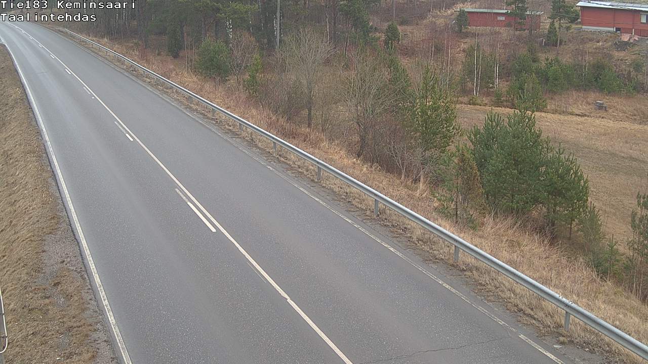 Weather Camera Image Road 183 Kemiönsaari, Taallintehdas, Kemiönsaari, Varsinais-Suomi
