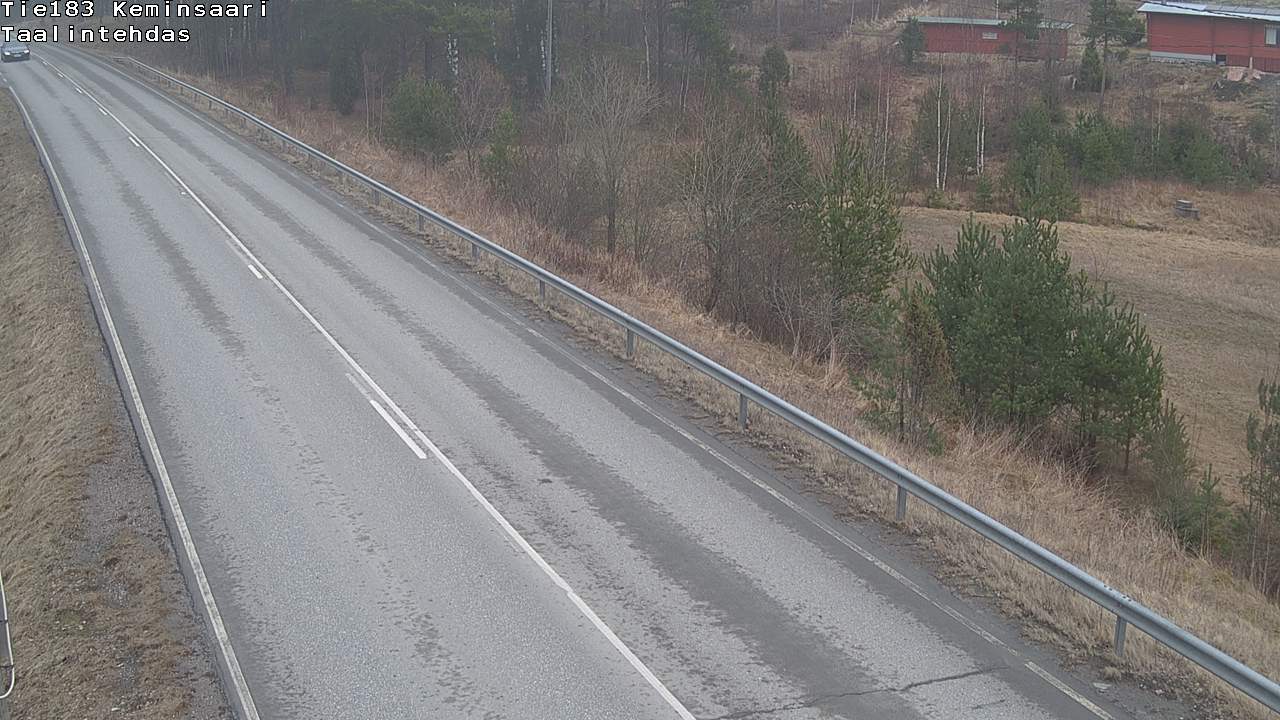 Weather Camera Image Road 183 Kemiönsaari, Taallintehdas, Kemiönsaari, Varsinais-Suomi