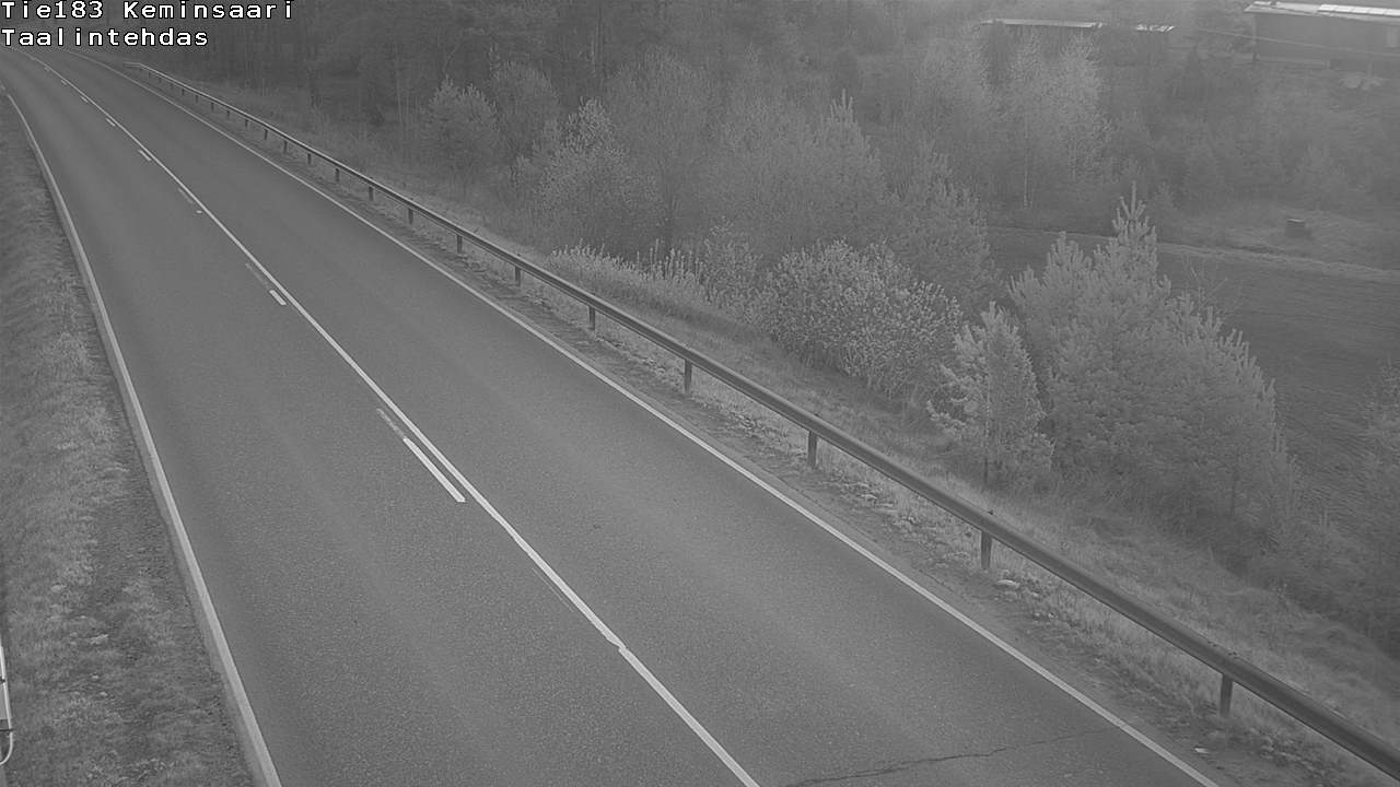 Weather Camera Image Väg 183 Kimitoön, Dalen, Kemiönsaari, Varsinais-Suomi