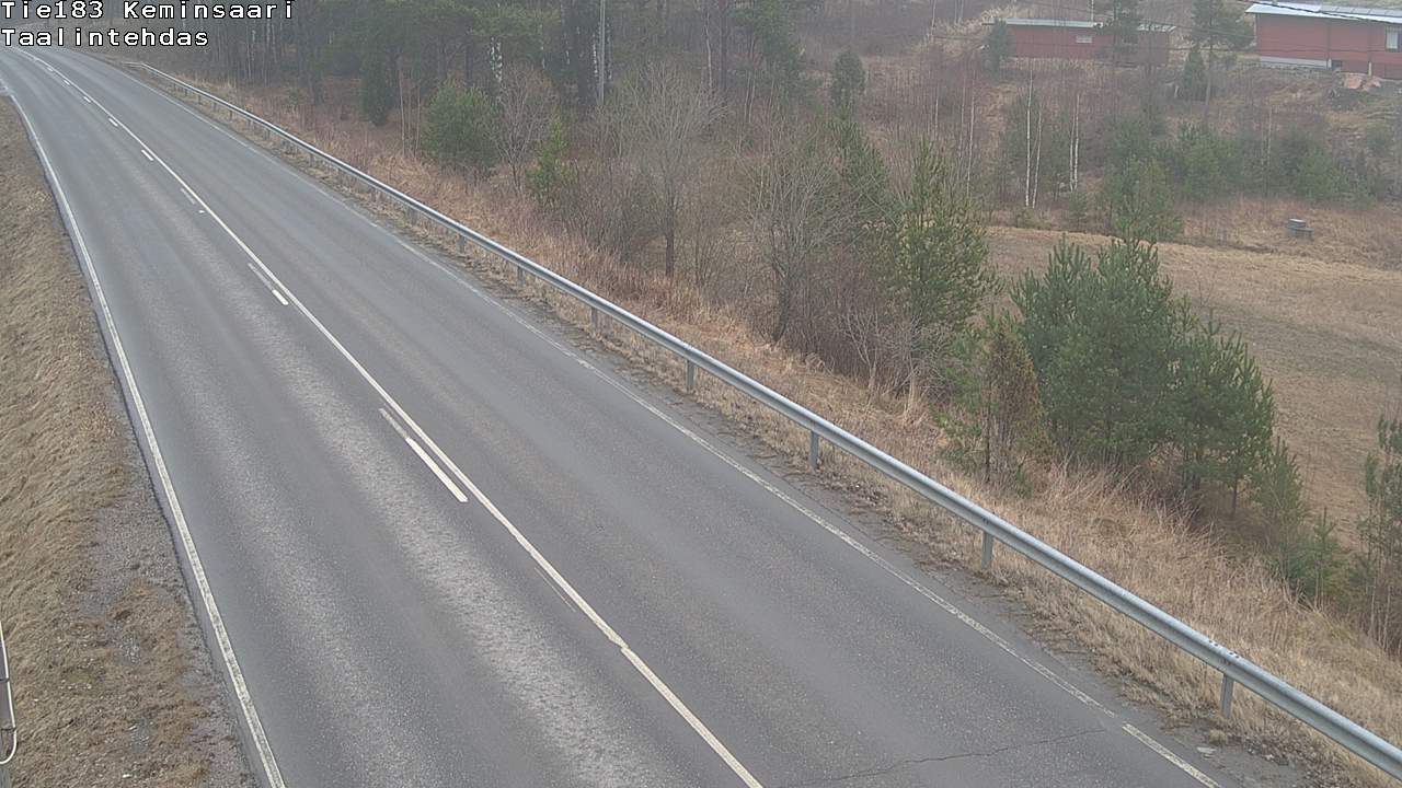Weather Camera Image Road 183 Kemiönsaari, Taallintehdas, Kemiönsaari, Varsinais-Suomi