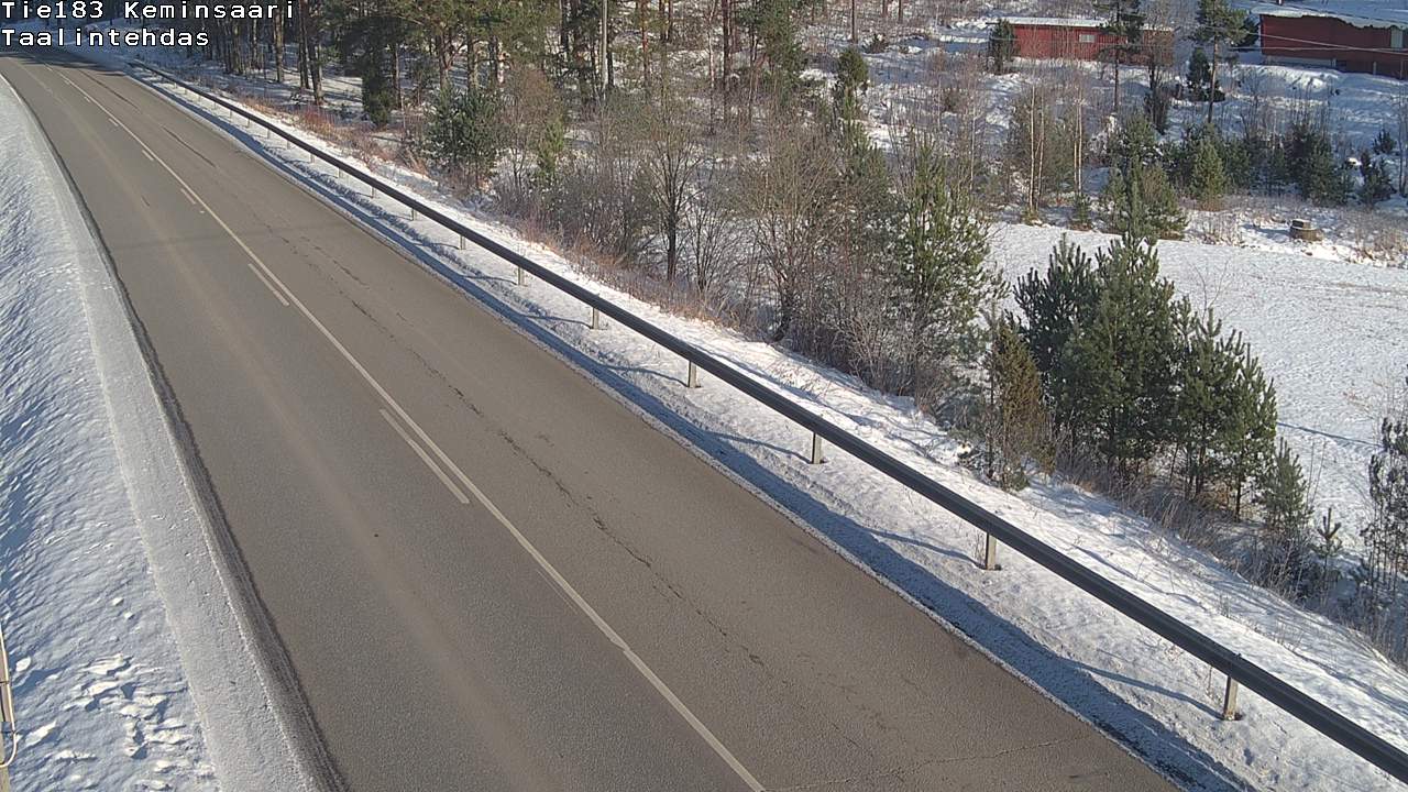 Weather Camera Image Road 183 Kemiönsaari, Taallintehdas, Kemiönsaari, Varsinais-Suomi