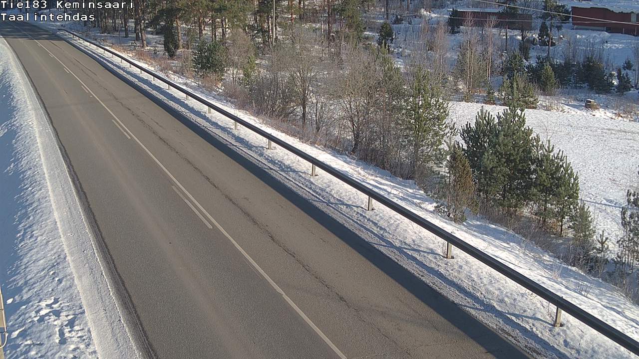 Weather Camera Image Road 183 Kemiönsaari, Taallintehdas, Kemiönsaari, Varsinais-Suomi