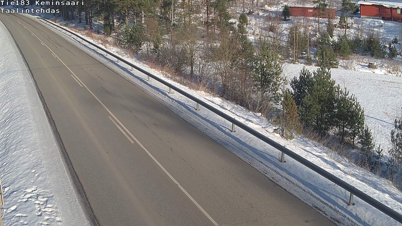 Weather Camera Image Road 183 Kemiönsaari, Taallintehdas, Kemiönsaari, Varsinais-Suomi