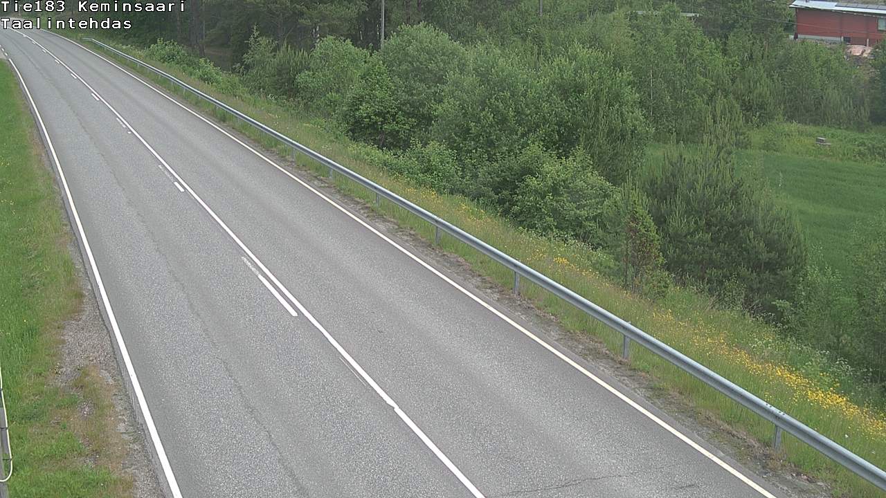 Weather Camera Image Väg 183 Kimitoön, Dalen, Kemiönsaari, Varsinais-Suomi