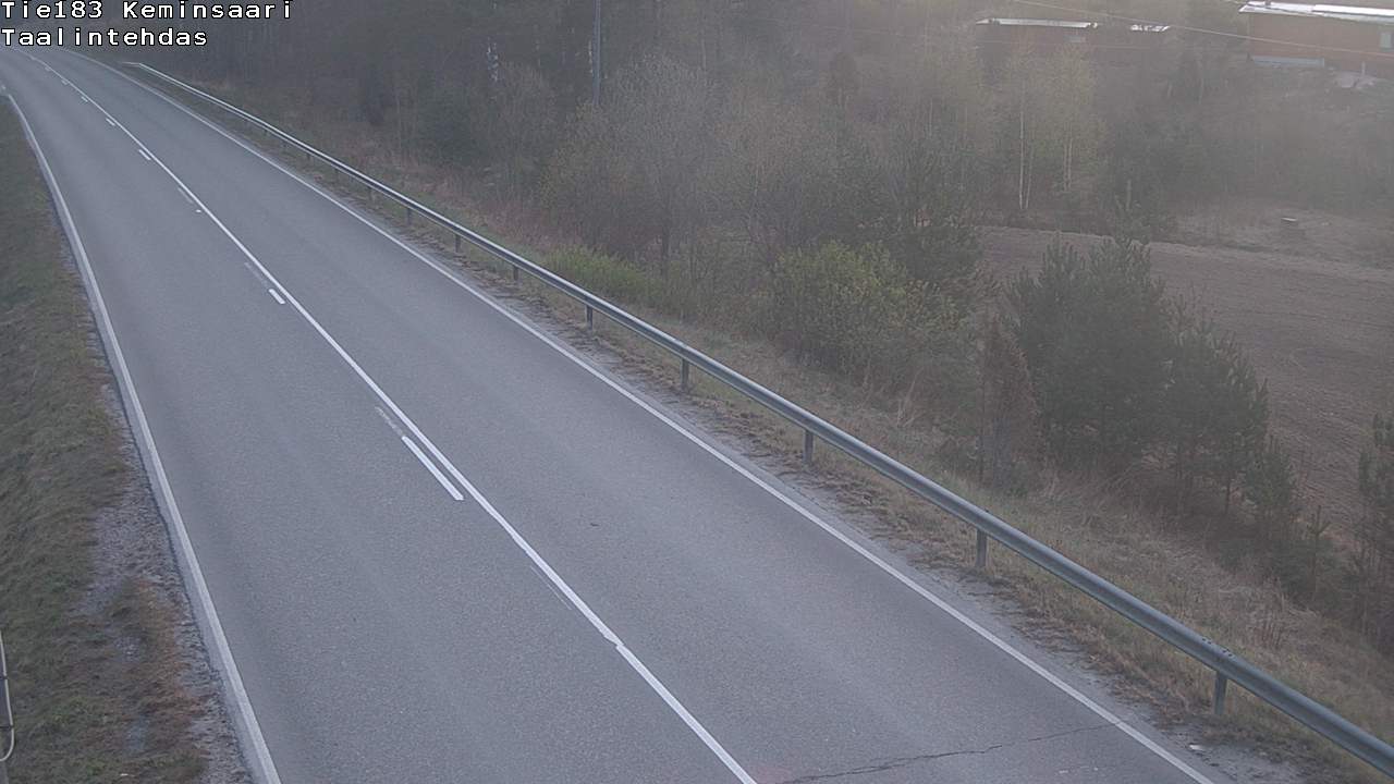Weather Camera Image Väg 183 Kimitoön, Dalen, Kemiönsaari, Varsinais-Suomi