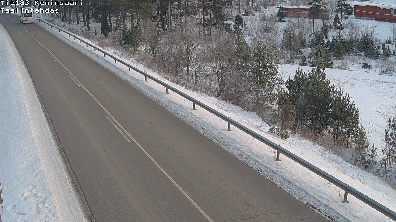 Weather Camera Image Väg 183 Kimitoön, Dalen, Kemiönsaari, Varsinais-Suomi