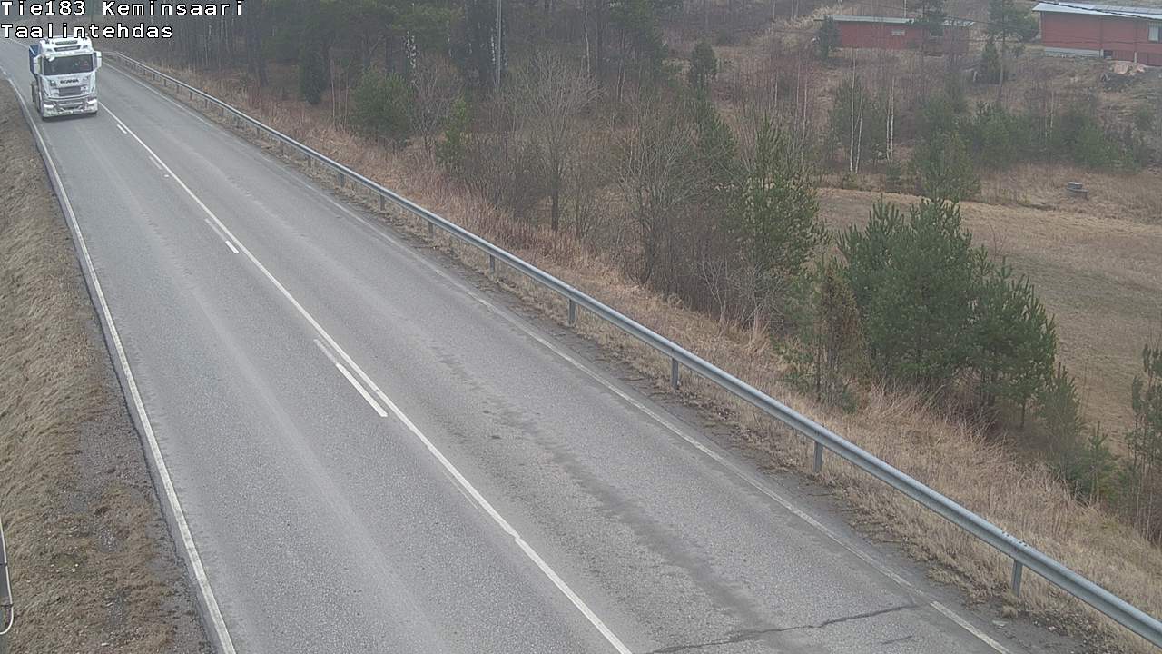 Weather Camera Image Road 183 Kemiönsaari, Taallintehdas, Kemiönsaari, Varsinais-Suomi