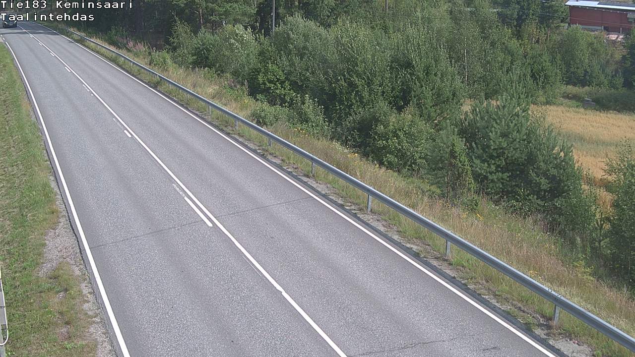 Weather Camera Image Väg 183 Kimitoön, Dalen, Kemiönsaari, Varsinais-Suomi