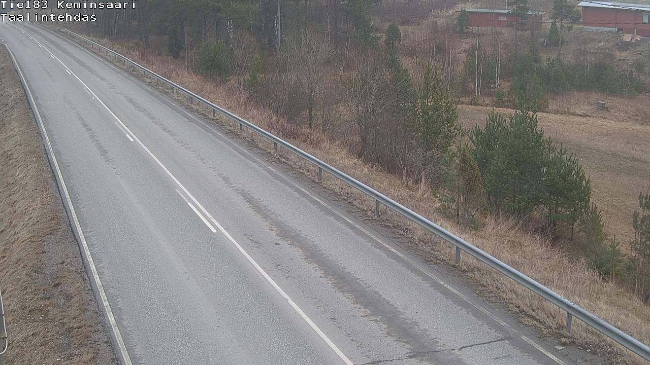Weather Camera Image Road 183 Kemiönsaari, Taallintehdas, Kemiönsaari, Varsinais-Suomi
