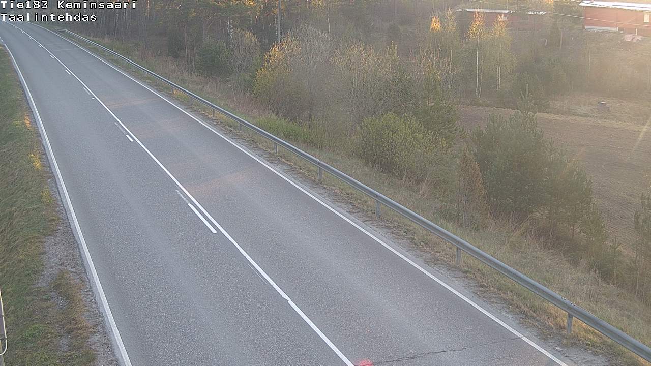 Weather Camera Image Väg 183 Kimitoön, Dalen, Kemiönsaari, Varsinais-Suomi