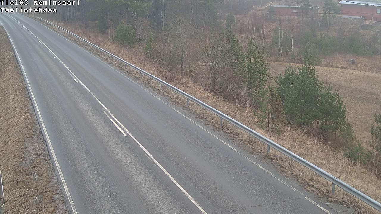 Weather Camera Image Road 183 Kemiönsaari, Taallintehdas, Kemiönsaari, Varsinais-Suomi