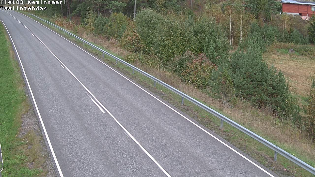Weather Camera Image Road 183 Kemiönsaari, Taallintehdas, Kemiönsaari, Varsinais-Suomi
