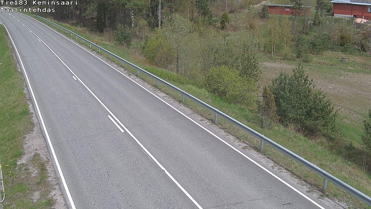 Weather Camera Image Road 183 Kemiönsaari, Taallintehdas, Kemiönsaari, Varsinais-Suomi