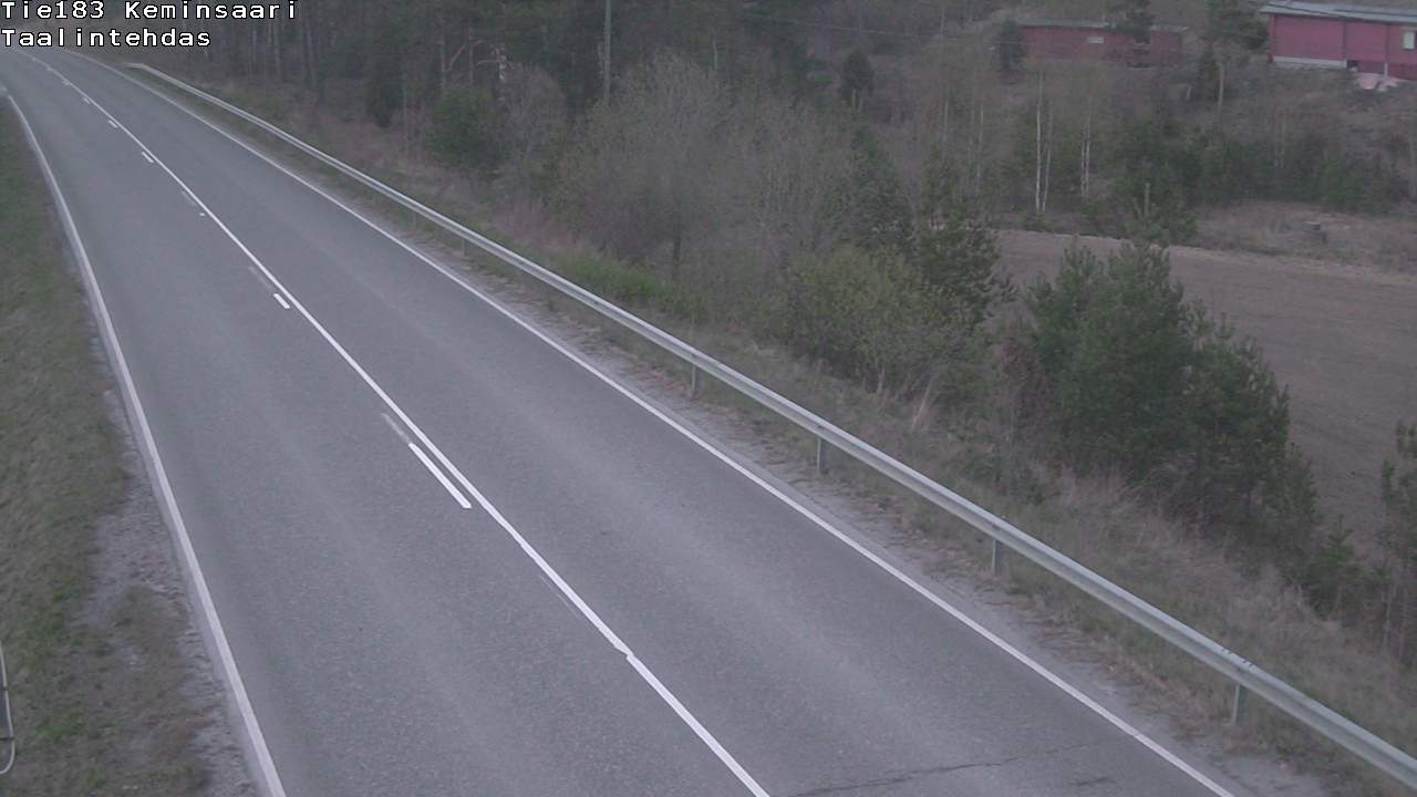 Weather Camera Image Road 183 Kemiönsaari, Taallintehdas, Kemiönsaari, Varsinais-Suomi
