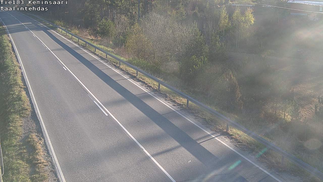 Weather Camera Image Väg 183 Kimitoön, Dalen, Kemiönsaari, Varsinais-Suomi