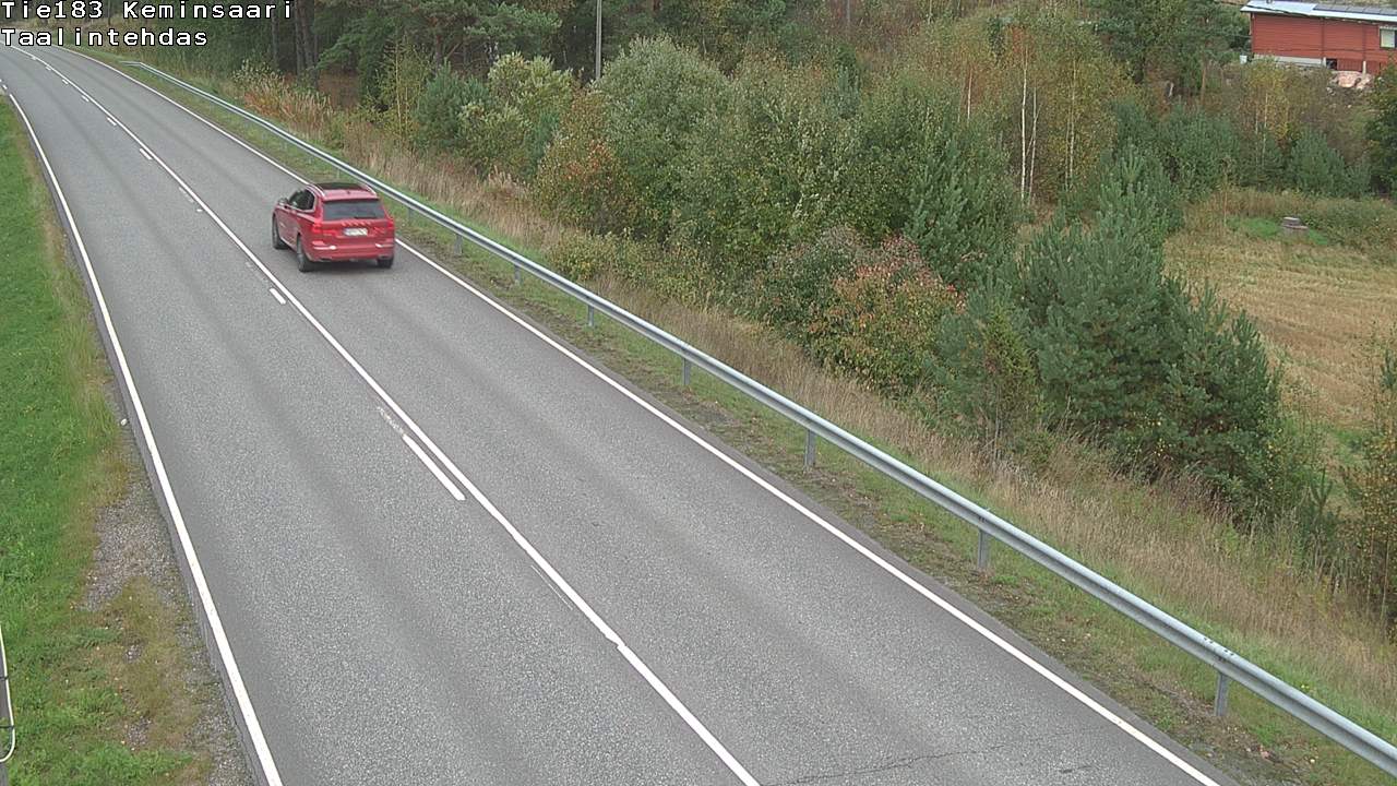 Weather Camera Image Road 183 Kemiönsaari, Taallintehdas, Kemiönsaari, Varsinais-Suomi