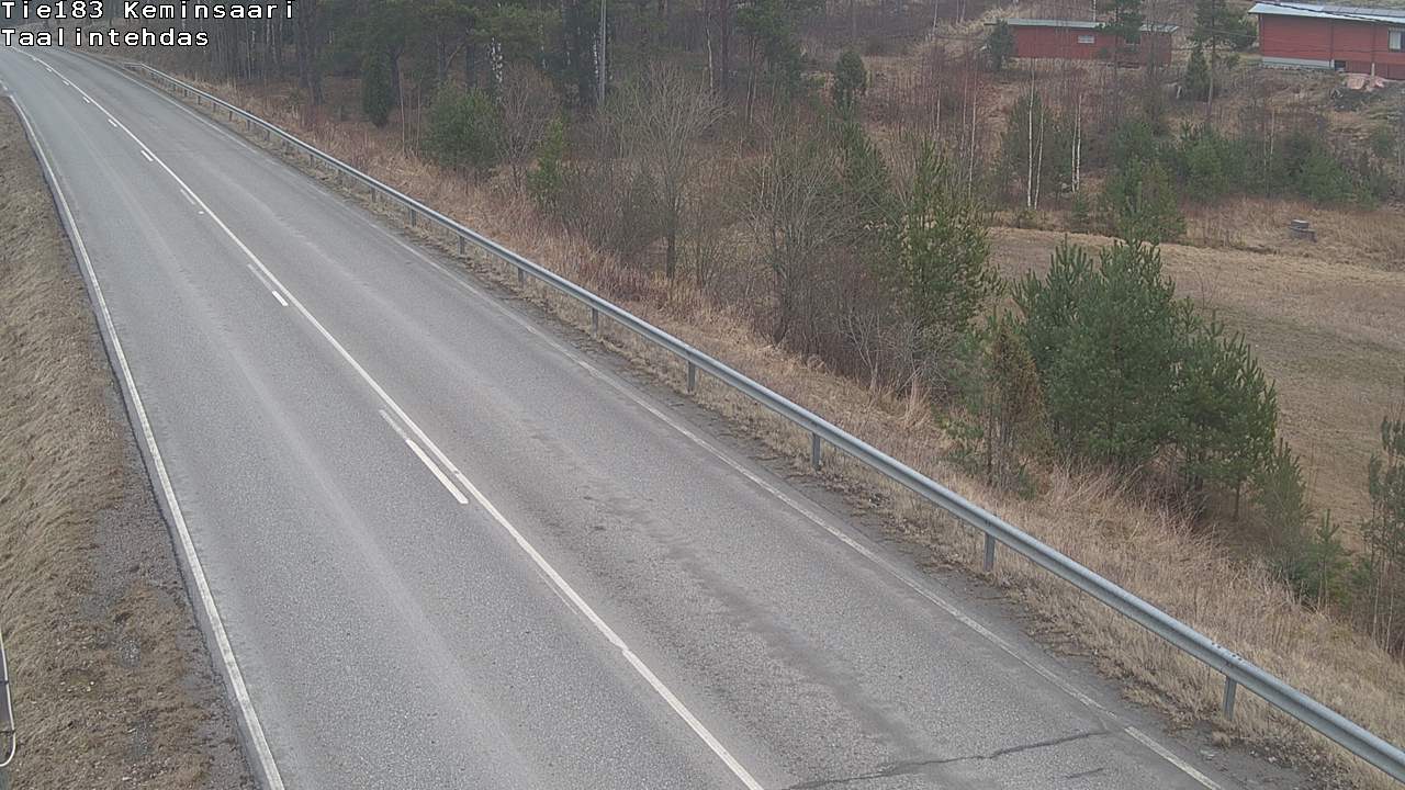 Weather Camera Image Road 183 Kemiönsaari, Taallintehdas, Kemiönsaari, Varsinais-Suomi