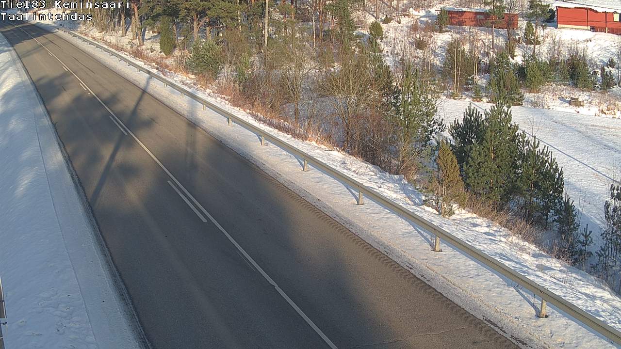 Weather Camera Image Väg 183 Kimitoön, Dalen, Kemiönsaari, Varsinais-Suomi