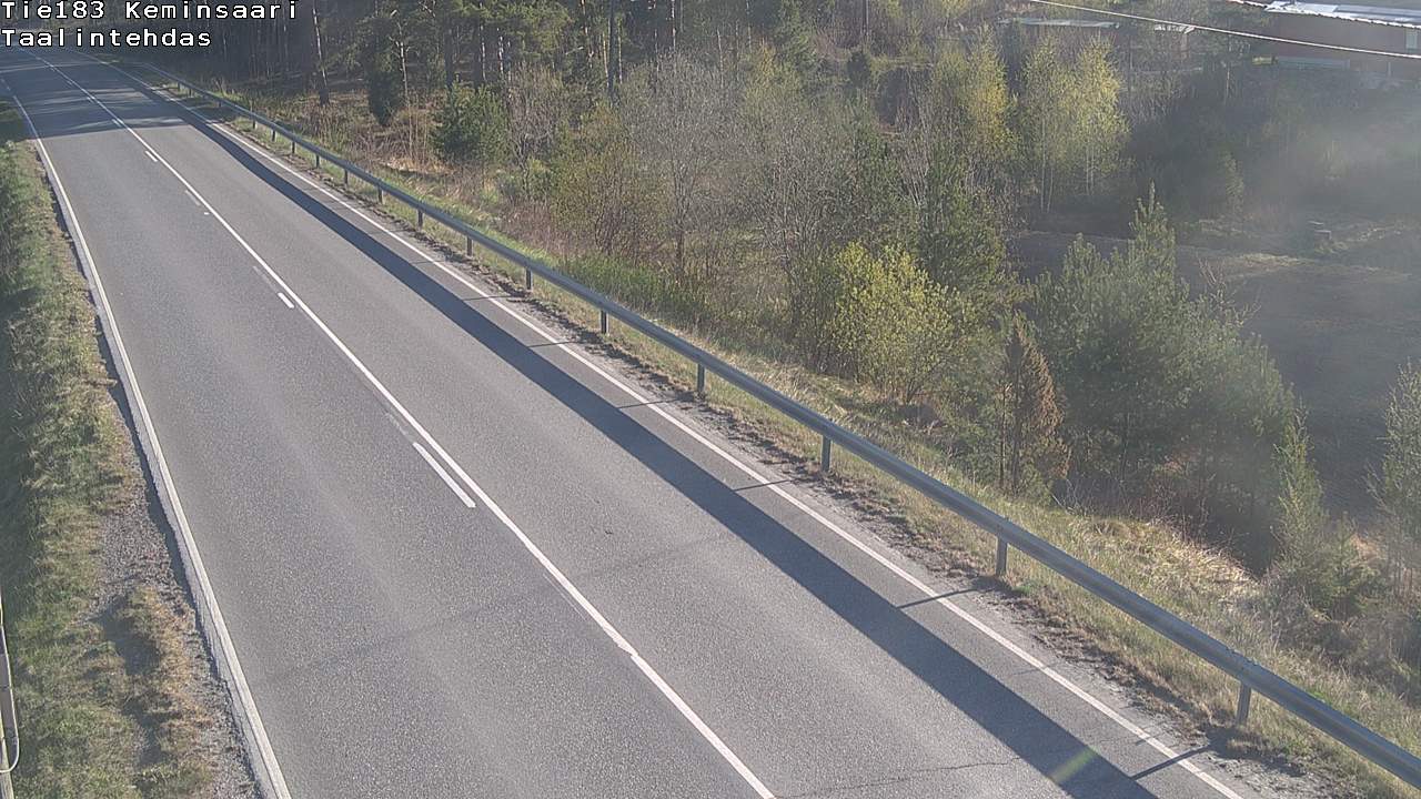 Weather Camera Image Väg 183 Kimitoön, Dalen, Kemiönsaari, Varsinais-Suomi