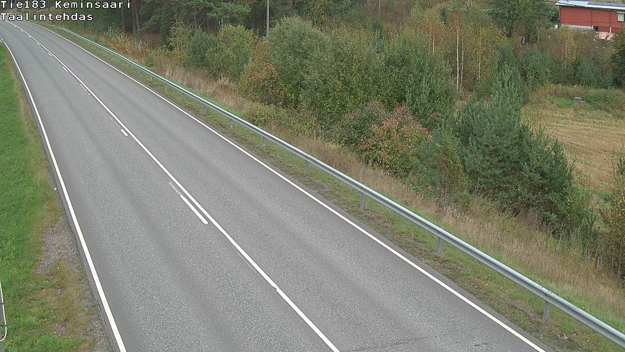 Weather Camera Image Road 183 Kemiönsaari, Taallintehdas, Kemiönsaari, Varsinais-Suomi