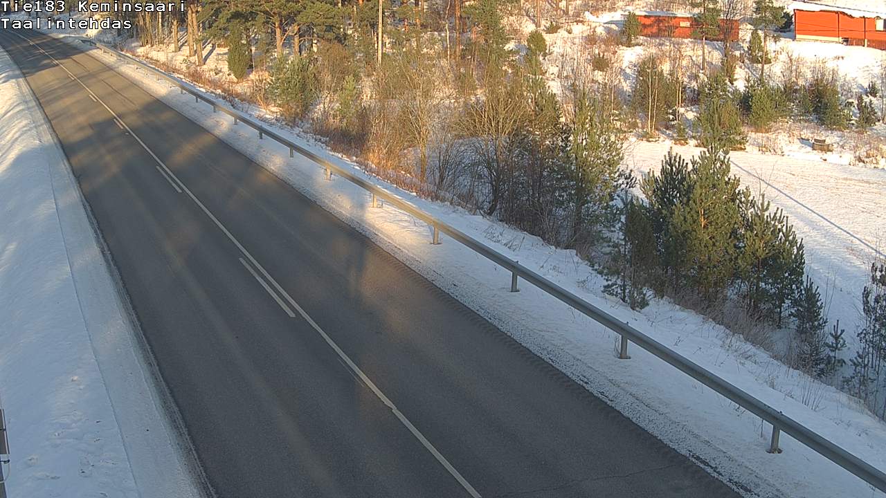 Weather Camera Image Väg 183 Kimitoön, Dalen, Kemiönsaari, Varsinais-Suomi