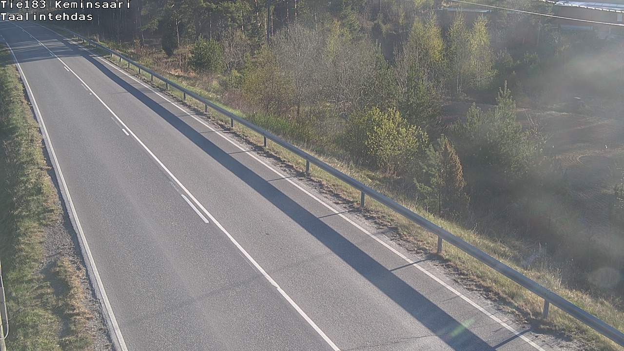Weather Camera Image Väg 183 Kimitoön, Dalen, Kemiönsaari, Varsinais-Suomi