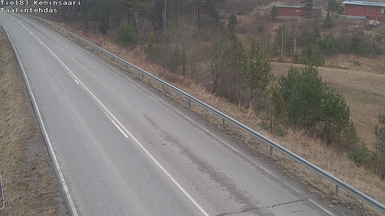 Weather Camera Image Road 183 Kemiönsaari, Taallintehdas, Kemiönsaari, Varsinais-Suomi