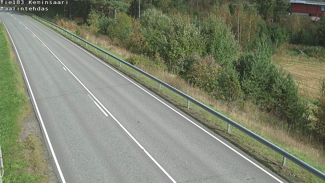 Weather Camera Image Road 183 Kemiönsaari, Taallintehdas, Kemiönsaari, Varsinais-Suomi