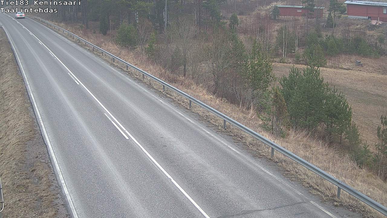 Weather Camera Image Väg 183 Kimitoön, Dalen, Kemiönsaari, Varsinais-Suomi