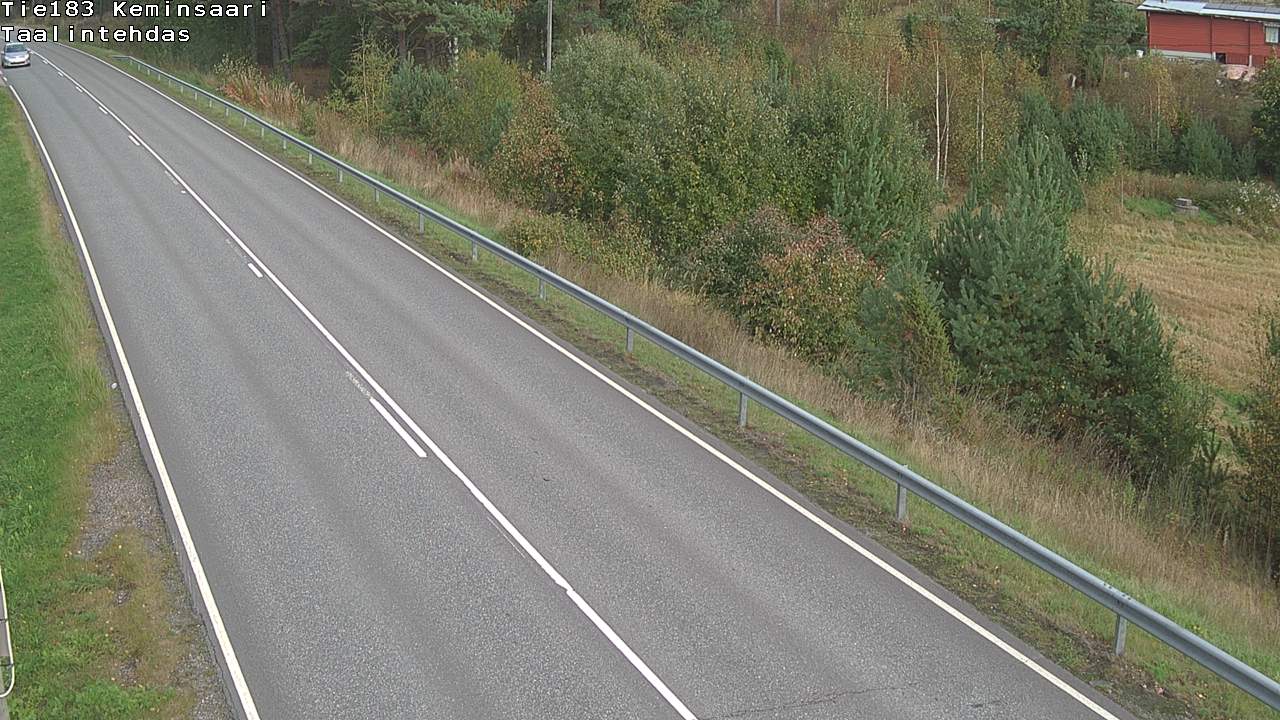 Weather Camera Image Road 183 Kemiönsaari, Taallintehdas, Kemiönsaari, Varsinais-Suomi