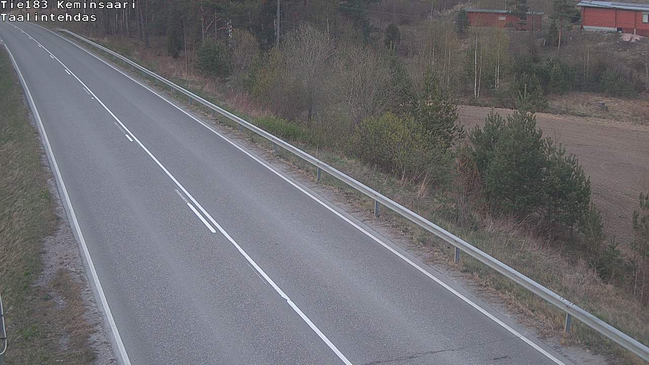 Weather Camera Image Road 183 Kemiönsaari, Taallintehdas, Kemiönsaari, Varsinais-Suomi