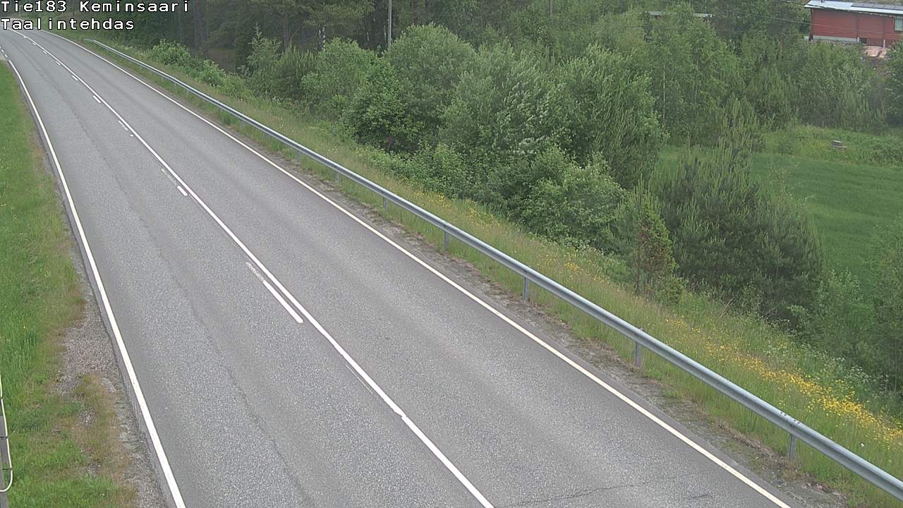 Weather Camera Image Väg 183 Kimitoön, Dalen, Kemiönsaari, Varsinais-Suomi
