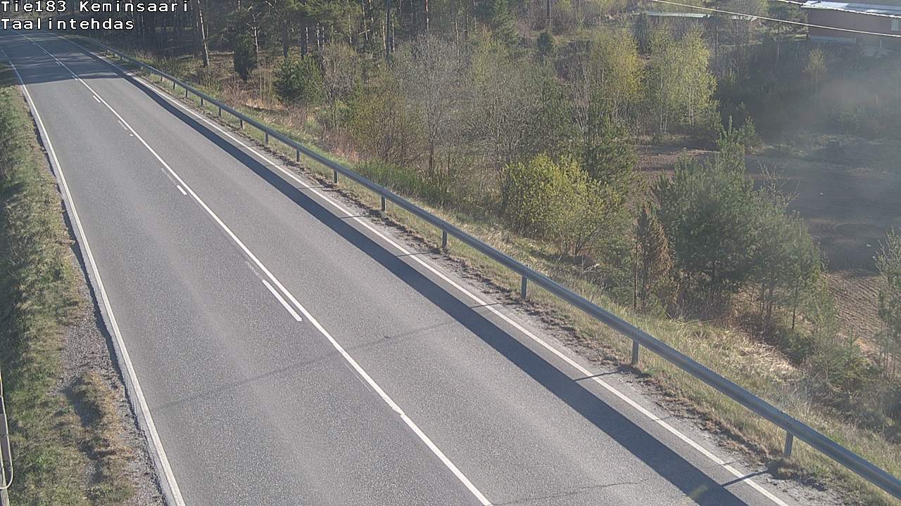 Weather Camera Image Väg 183 Kimitoön, Dalen, Kemiönsaari, Varsinais-Suomi